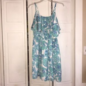 Lily Pulitzer spring dress. Blue